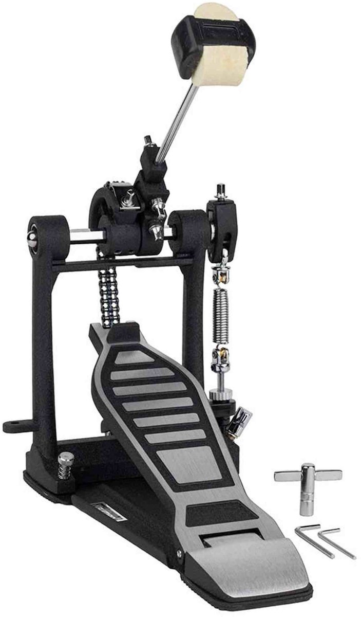 Bassdrumpedaal - Hayman BDP-060 - Studio Series - Dubbele ketting - Semi-professioneel model