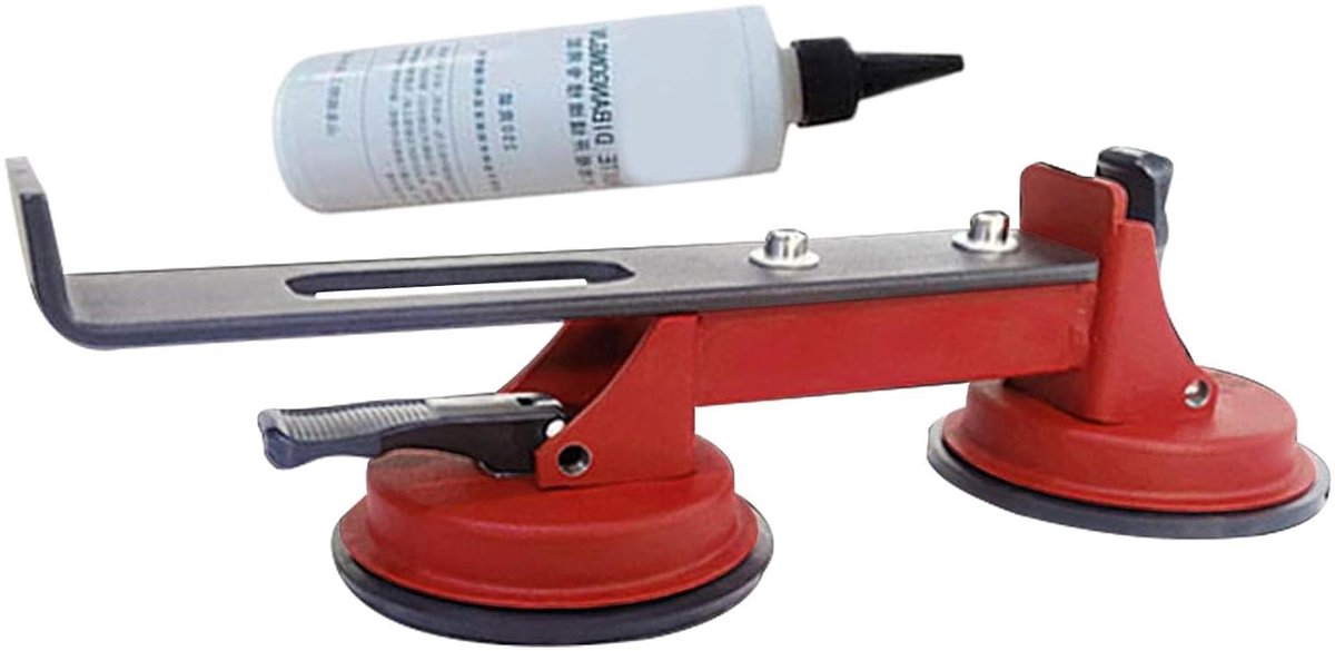 Scheurreparatiegereedschap - Vloerreparatie Kit - Vloeren Herstellen - Vacuüm Adsorptie - 34 x 11 x 10 cm - Grijs