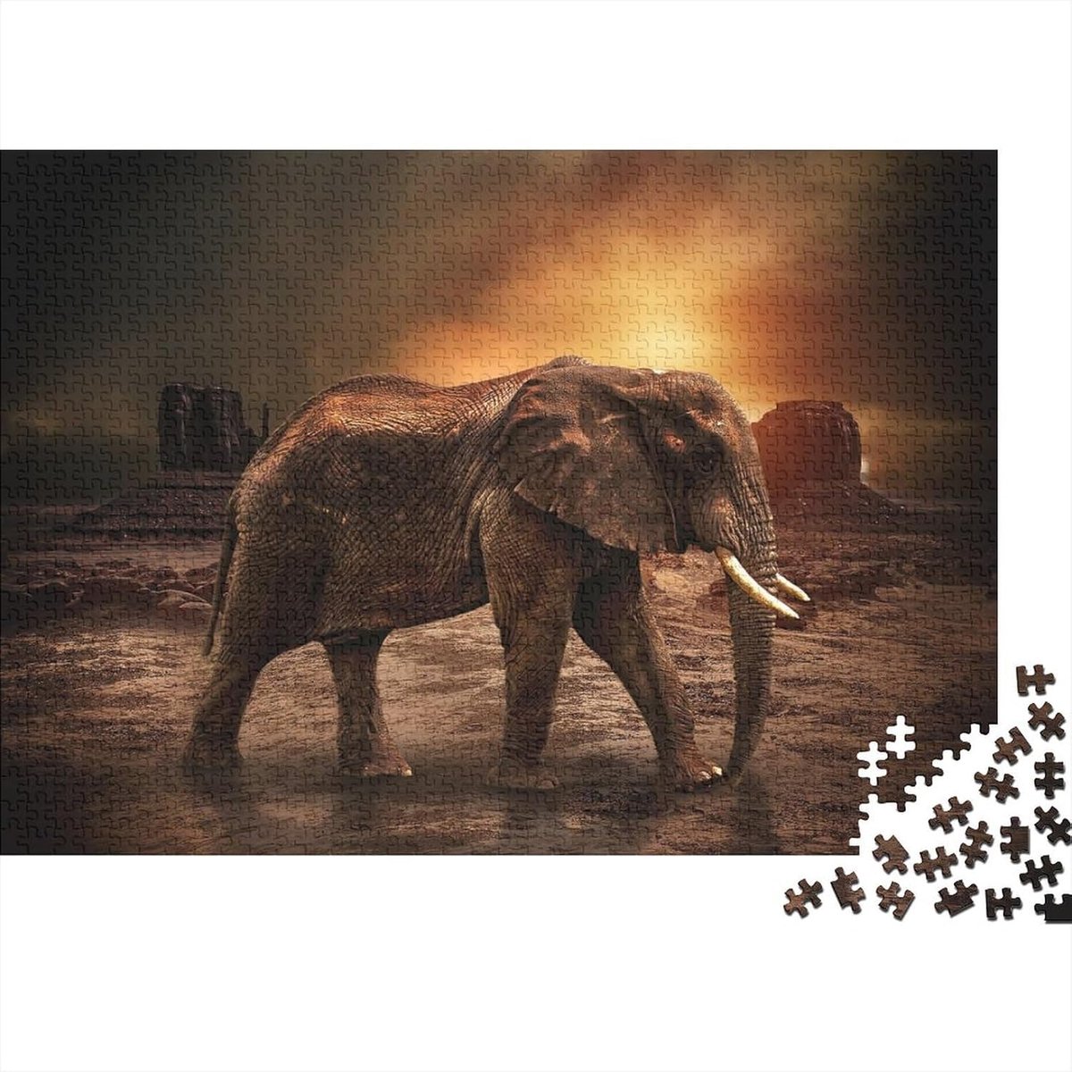 Foto Puzzel - Eigen Afbeelding - Ontspanning Thuis - Inclusief Poster - 1000 Stukjes - Kleurrijk