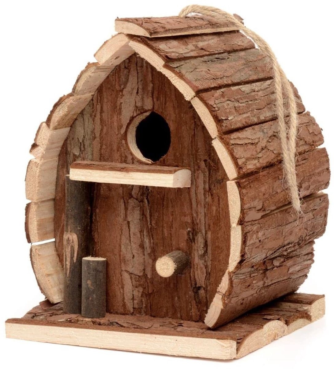 Dailygoody - Vogelhuis - Houten Vogelbox - Ideaal voor Tuin en Balkon