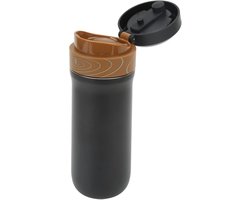 Franse Pers - Koffiezetapparaat - Reizen Koffie - Dubbelwandig Geïsoleerd - 320 ml - Zilver