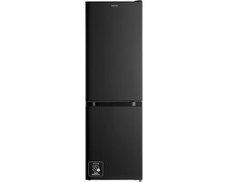 Inventum KV1500B Low Frost energiezuinige koel-vriescombinatie - 150 cm hoog - 174 liter - Energielabel D - Vrijstaand - Zwart