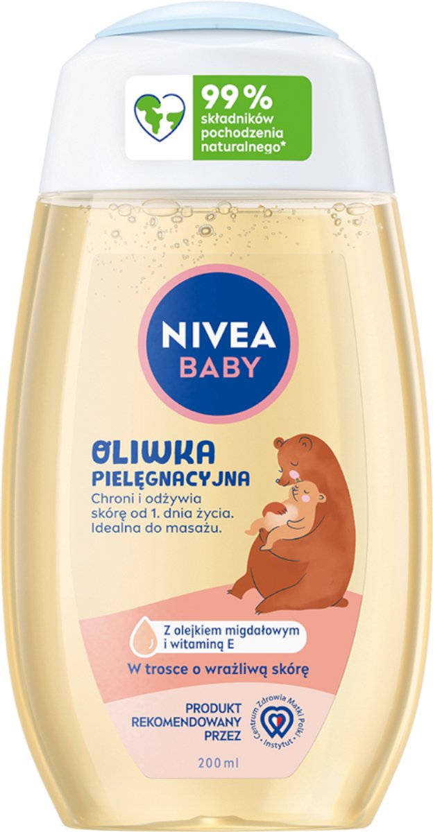 NIVEA BABY OLIWKA PIELĘGNACYJNA 200ML