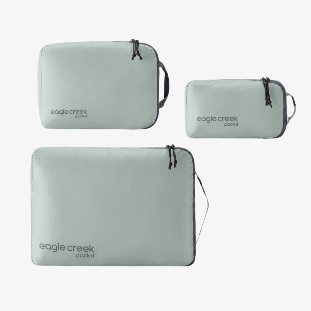 Eagle Creek selection Pack-It Isolate Cube Set XS/S/M 3-delig - opbergzak (stormgrijs)