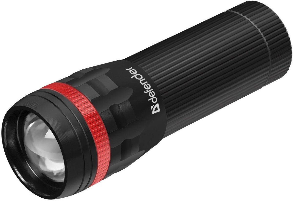 Defender FL-12 Serie - Handlamp - 3 Modussen - Aluminium Behuizing