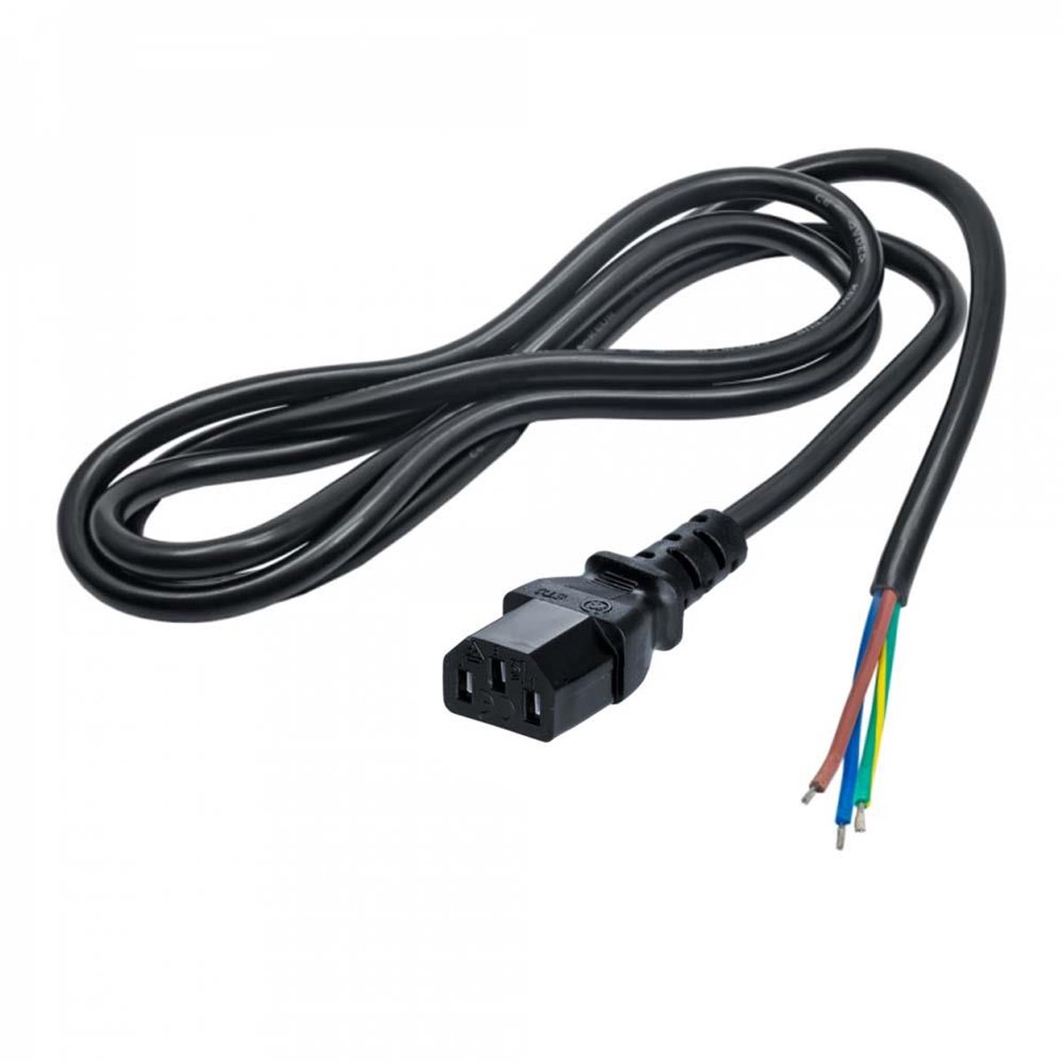 Akyga Stroomkabel Ak-Ot-02A Voor Computer 250V 1,5M Zonder Cee-Aansluiting
