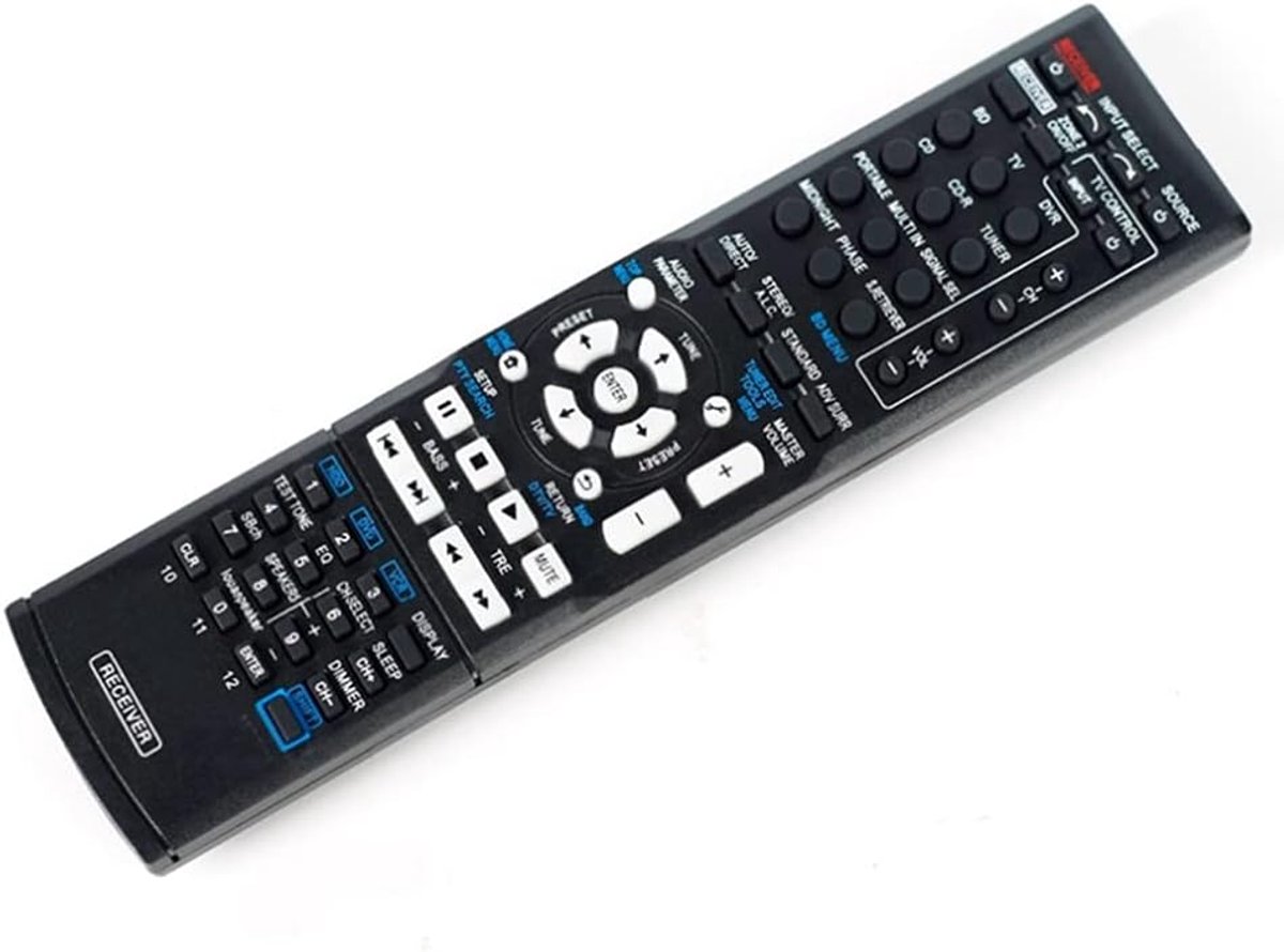 Universele Afstandsbediening - Vervangende Controller - Home Cinema Bediening - Infrarood Connectiviteit - 10 Meter Bereik - Zwart