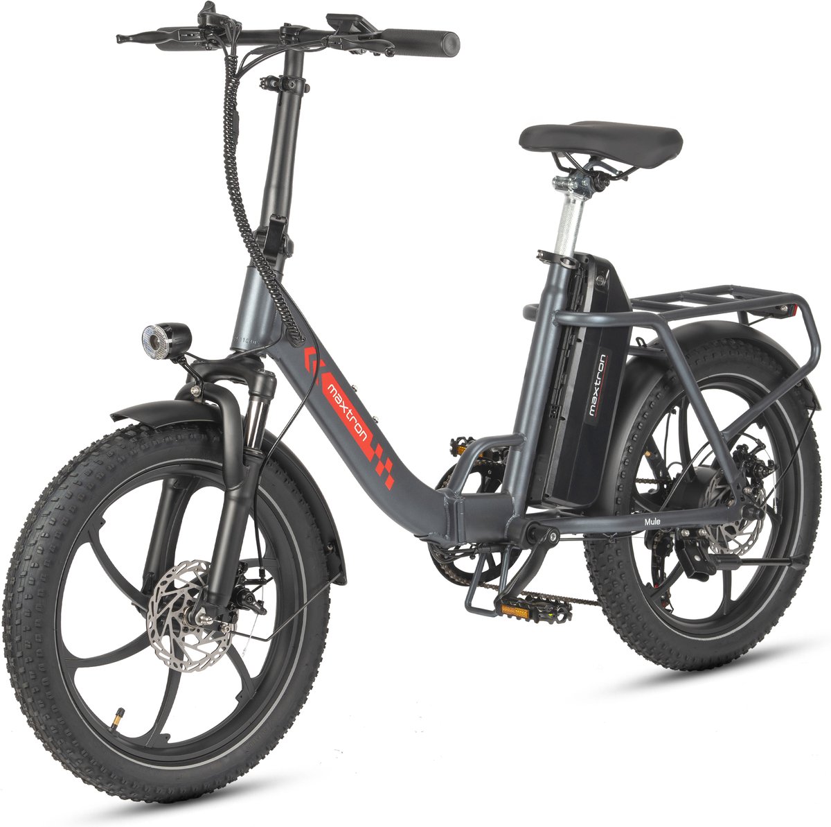 Maxturn Mule Volwassen elektrische fiets – Accu 48V 20Ah – 7 versnellingen – Banden 20×3,0 inch