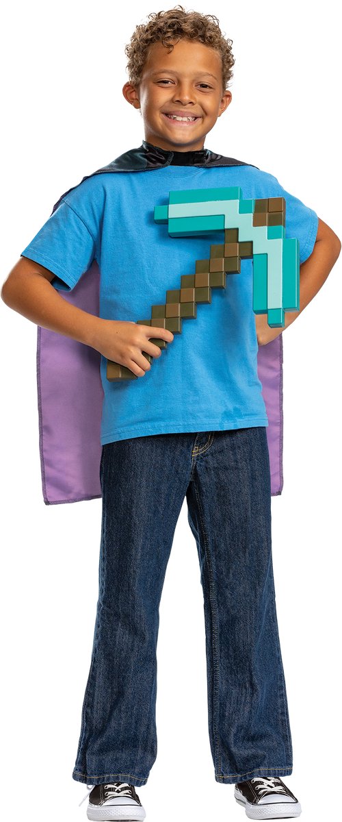 Disguise - Minecraft Diamond Pickaxe Weapon Kids - speelgoed houweel — afbeelding 2