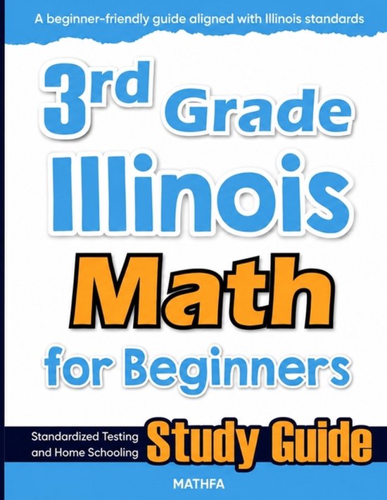 3rd Grade Illinois Math for Beginners - cover