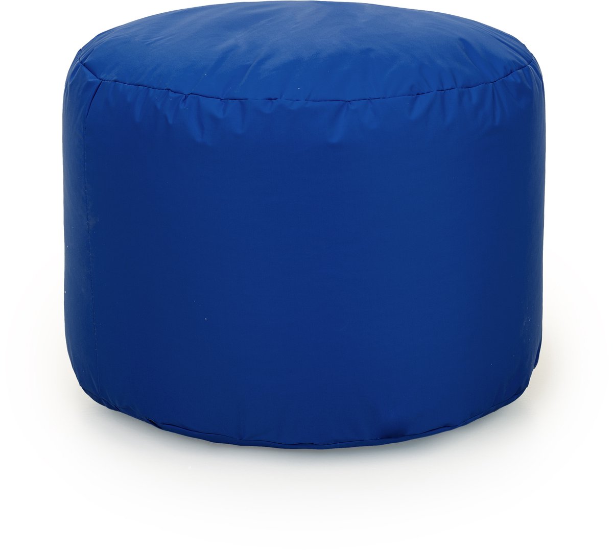 POEF ROND 60 NYLON KOBALT