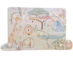 Little Dutch Geluidenpuzzel FSC - Safari Friends