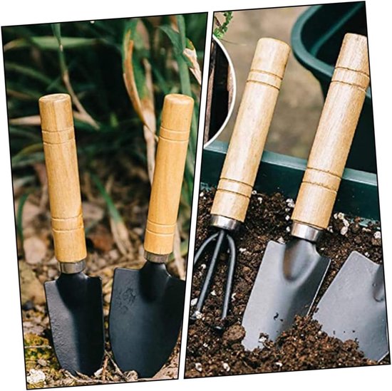 Mini Tuinset - Succulent Gereedschap - Planten Verzorgen - Ergonomisch Ontwerp - 10 Delig - Assorti van MINI — afbeelding 2