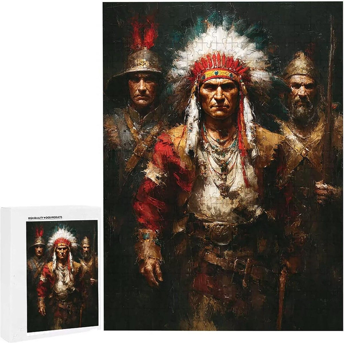 Puzzel 3000 stukjes - Legpuzzel volwassenen - Ontspanning en uitdaging - Precisie gesneden stukjes - 122x80 cm - Kleurrijk