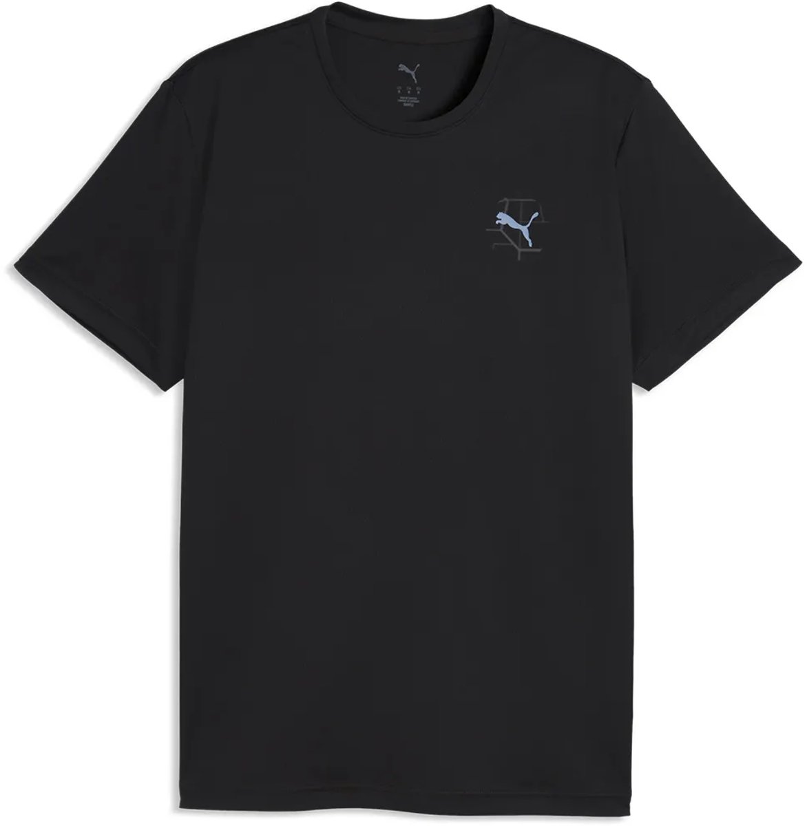 Puma Illustrative Graphic T-shirt Met Korte Mouwen Man Zwart