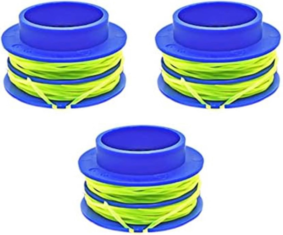 Trimmer Spoelen - Reserve Spoelen - Gazon Onderhoud - Gereedschapsloze Installatie - 0080 Inch Lijn - Blauw