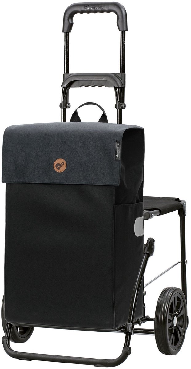 Andersen Shopper Komfort Shopper Hera Winkelwagen 57 cm - 45 L - schwarz