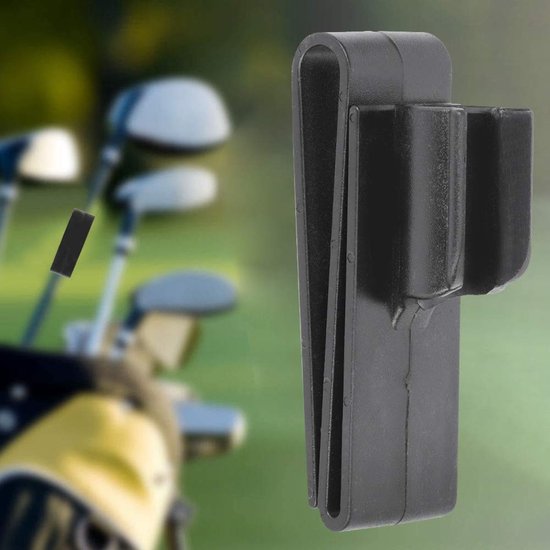 Allecto - Golf Club Tas Clip - Golf accessoires - Duurzaam - Zwart - Putter houder - Perfect voor elke golfer - Inclusief 2 clips van Allecto — afbeelding 2