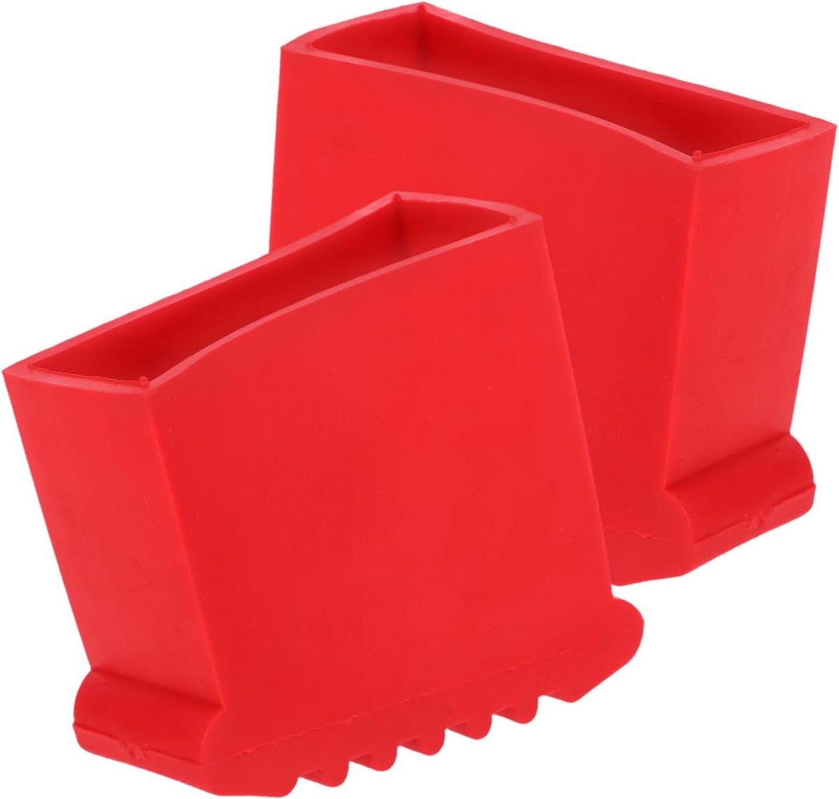 Ladder Voeten - Ladder Rubber - Veilig Werken - Antislip Grip - Set van 2 - Rood