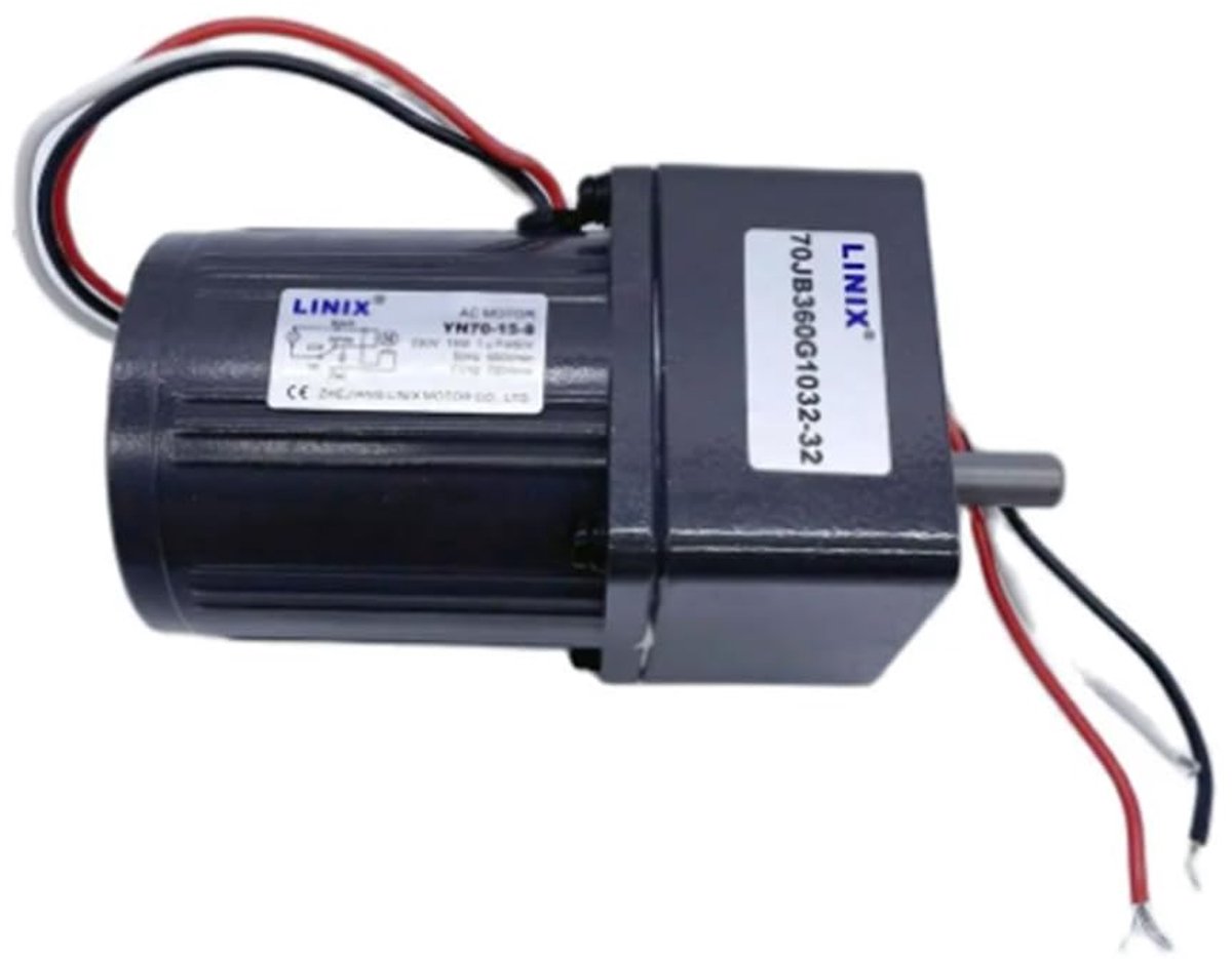 Transmissiemotor - Omkeerbare motor - Lage Toeren Aandrijving - Traploze Snelheidsregeling - 10 mm As - null