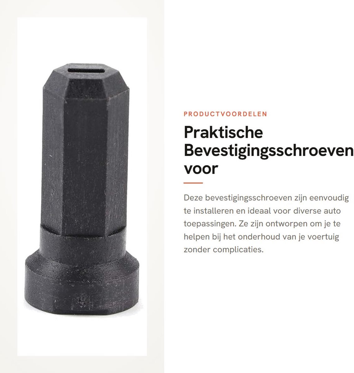 Dailygoods- Klichtschroef Eenvoudige installatie - Achterlicht Bout - Praktische Accessoires - Handig in Gebruik - Geen Speciaal Gereedschap Nodig - Strenge Kwaliteitsnormen - Achterlichtbout