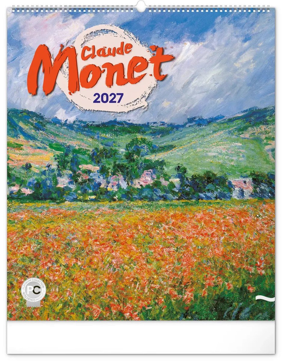 Claude Monet Kalender 2027 Groot