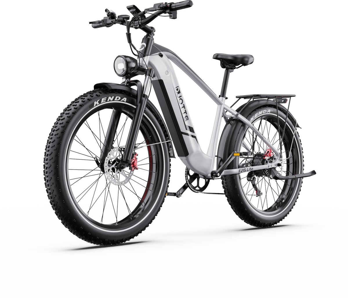 DUOTTS F26 Lite E-Bike - 26 inch - 45km actieradius - 250W motor - wit