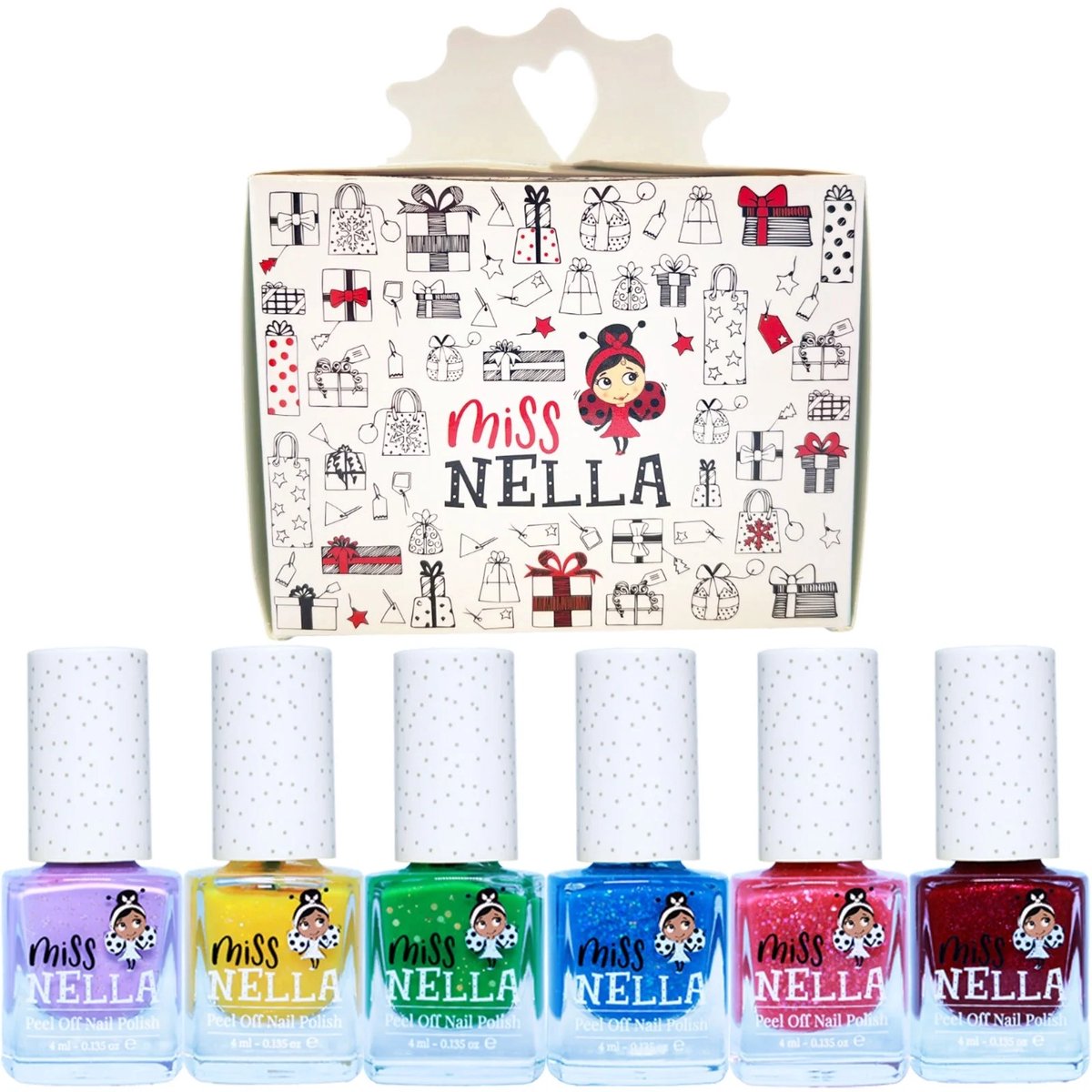 Miss Nella - 6 nagellak bundel