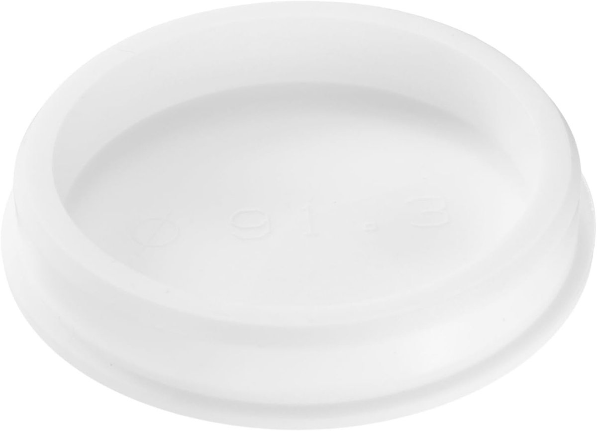 Siliconen Gatstopper - Rubberen Doppen - Gaten Afsluiten - Waterdichte Afdichting - 90 mm Gatdiameter - Wit