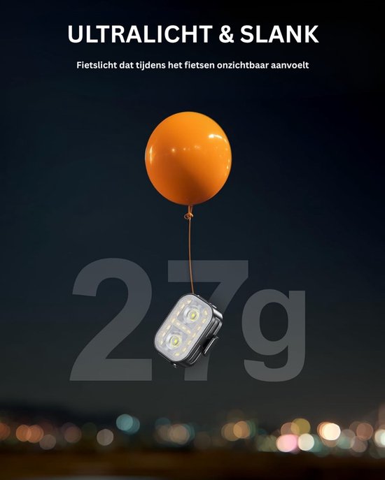 CRLYN® Fietsverlichting Voor en Achter - Fietslicht - Fietslampjes — afbeelding 2