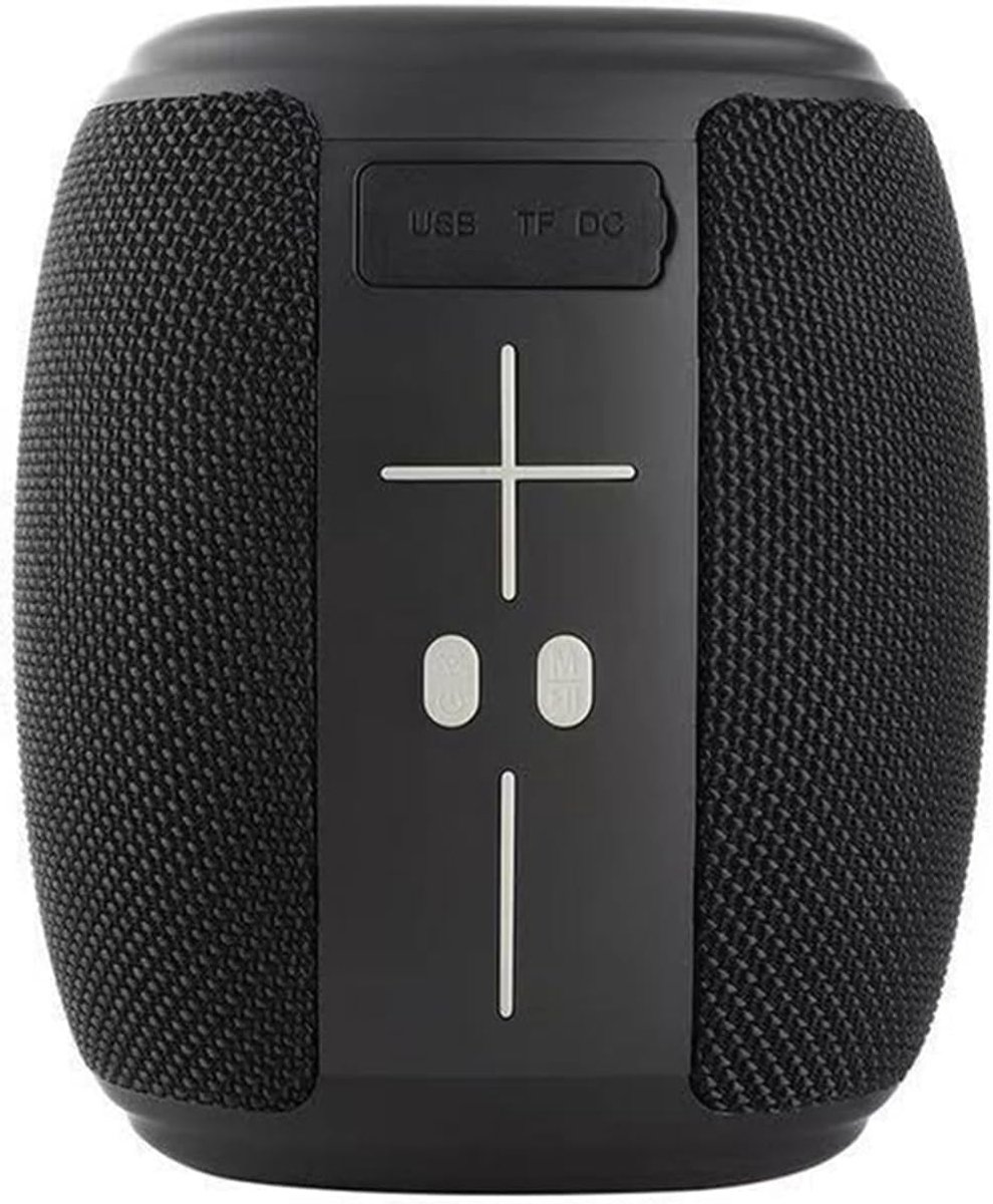 Draagbare Speaker - Waterdichte Audio - Buitenfeesten Muziek - Dynamische RGB Verlichting - 11.4 cm Hoog - Zwart