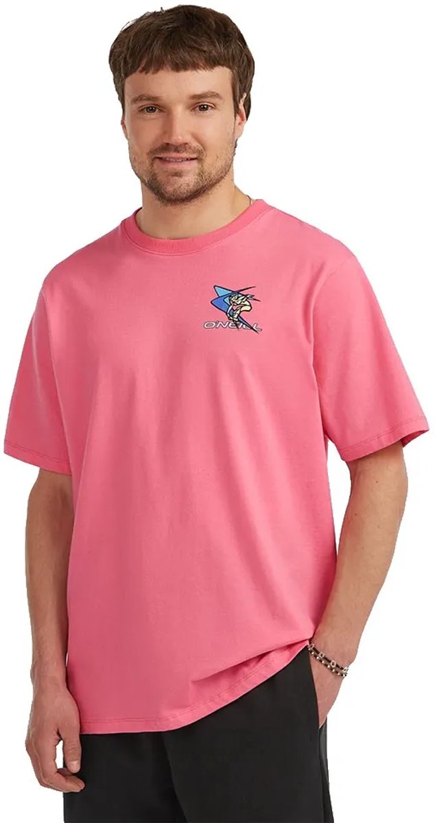 O´neill Fwc Play Graphic T-shirt Met Korte Mouwen S Man Roze