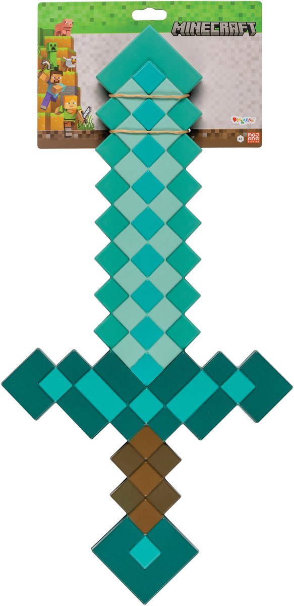 Minecraft Diamond Sword Weapon Kids