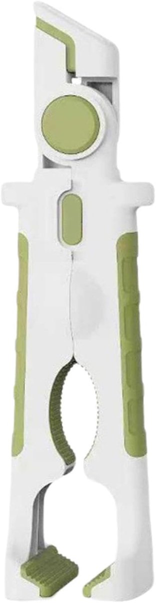 Anti-verbranding plaat grijper - Hittebestendige klem - Veilig kookgerei hanteren - Sterke anti-slip klem - 22 x 16 cm - Groen