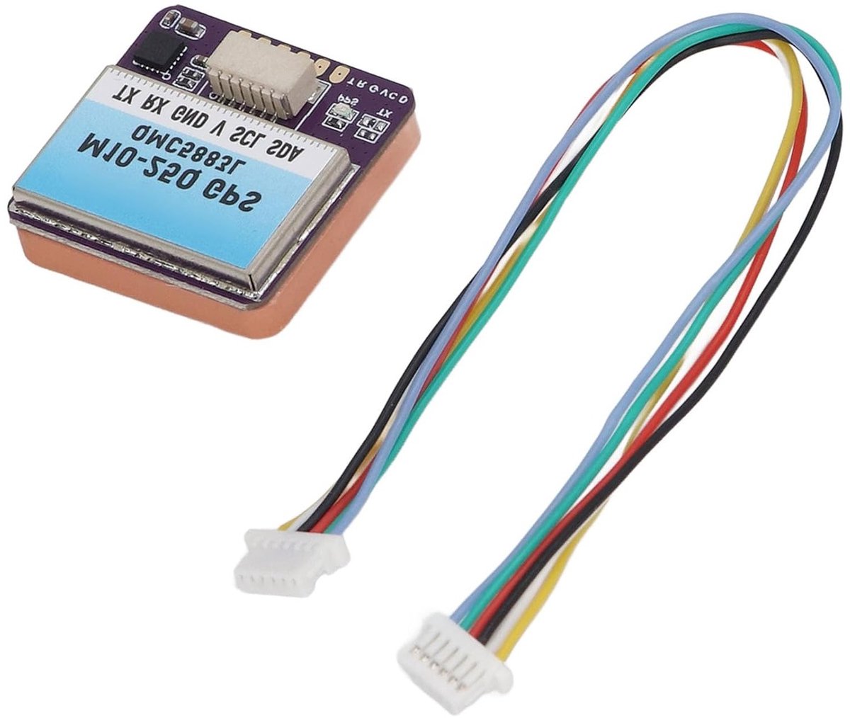 Geavanceerde GPS Module met QMC5883L Kompas voor FPV Racing Drones - 10Hz Output, Laag Energieverbruik, 72 Kanalen