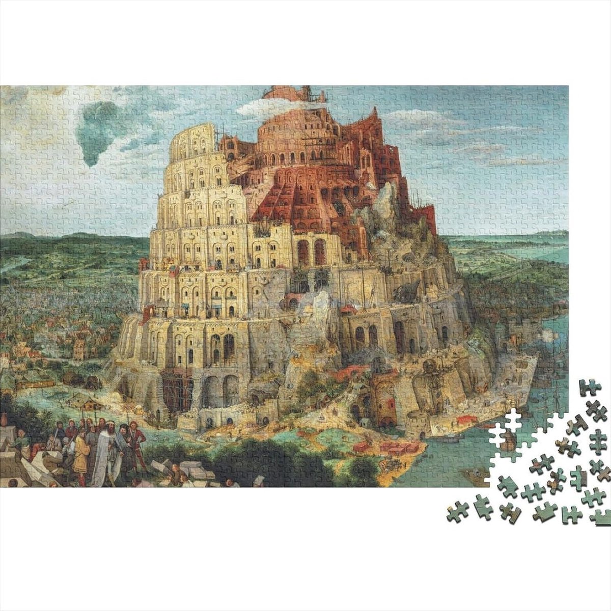 Papieren Puzzel - 1000 Stukjes - Ontspanning Thuis - Gerecycled Materiaal - 70 x 50 cm - Stijl-6
