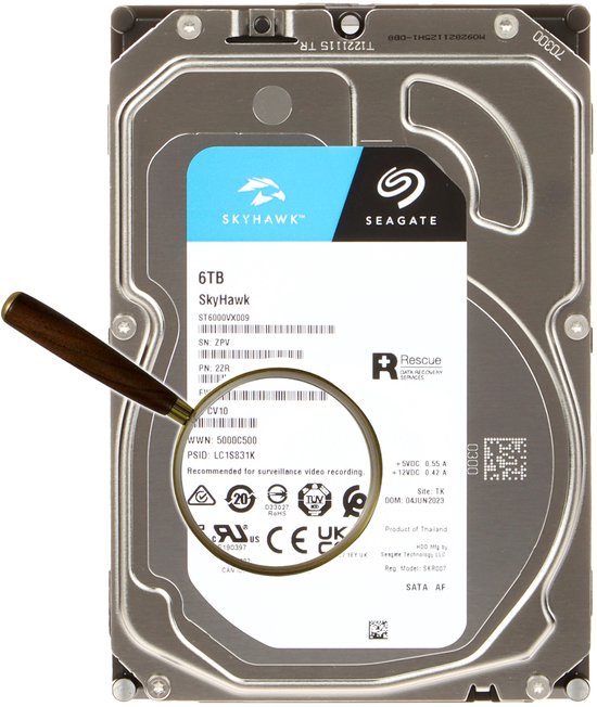 Seagate SkyHawk 3.5" 6 TB SATA III van Seagate — afbeelding 2