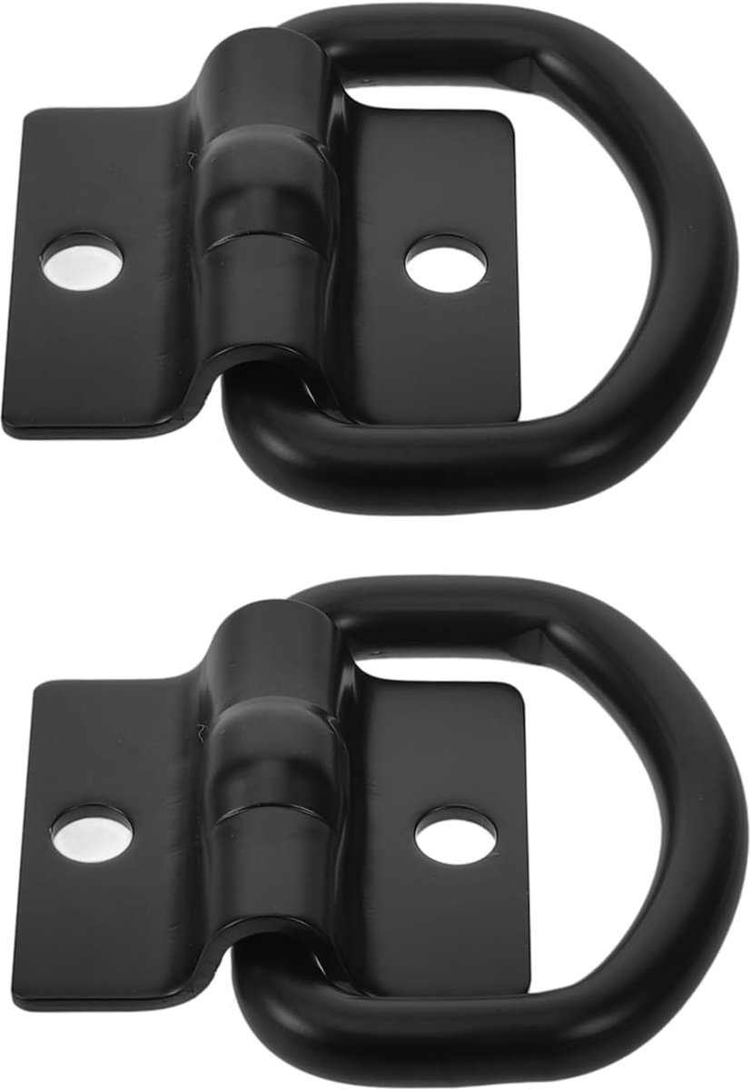 Spanankers - Laadbak Haken - Vracht Vervoer - Zware Metalen - 260 kg Capaciteit - Zwart