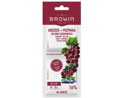 Browin Fermivin VR5 VITA - Rode Wijngist - 7g - Complete Fermentatie - 10-25L Bereiding