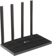 TP-Link Archer C6 - Draadloze Router - 1200 Mbps - WiFi 5 - Zwart