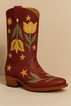 Bootstock x Hundred Pieces Cowboylaarzen - Tieners - Veelkleurig - Leer