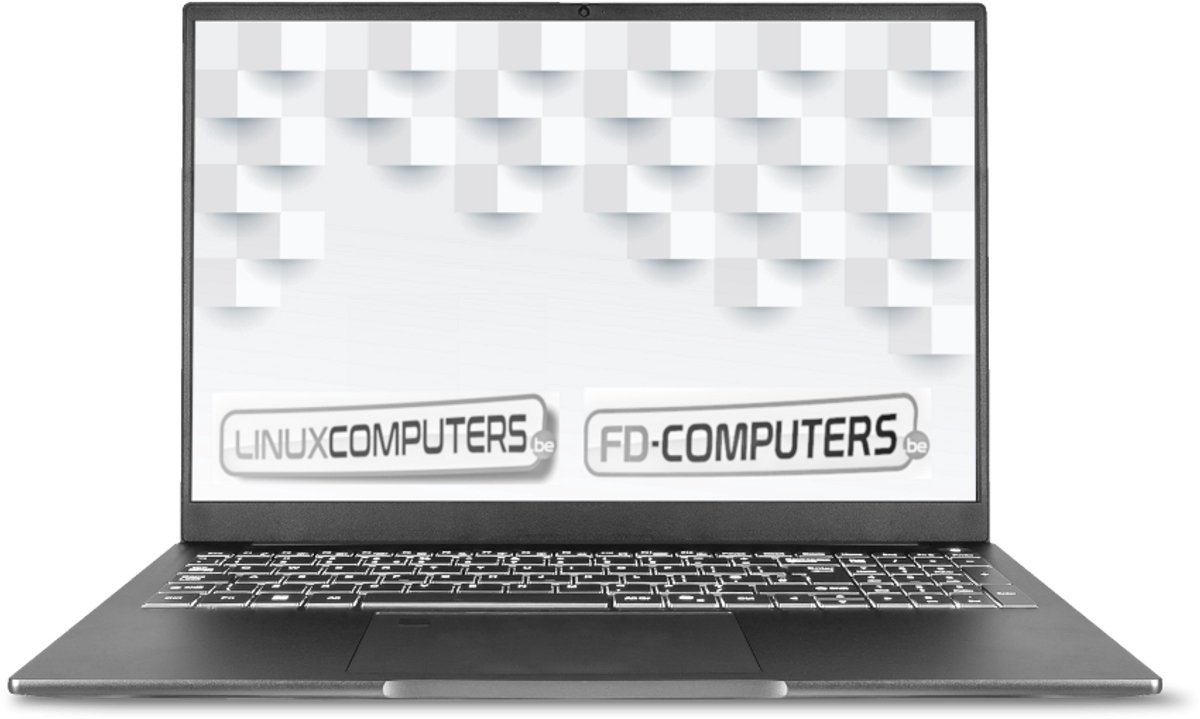 Linux laptop 16" | Intel Ultra 5 125U | 16GB DDR5 ram | 512 GB SSD | Linux naar keuze, Ubuntu, Linux Mint, Debian, QWERTY
