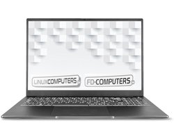 Linux laptop 16" | Intel Ultra 5 125U | 16GB DDR5 ram | 512 GB SSD | Linux naar keuze, Ubuntu, Linux Mint, Debian, QWERTY