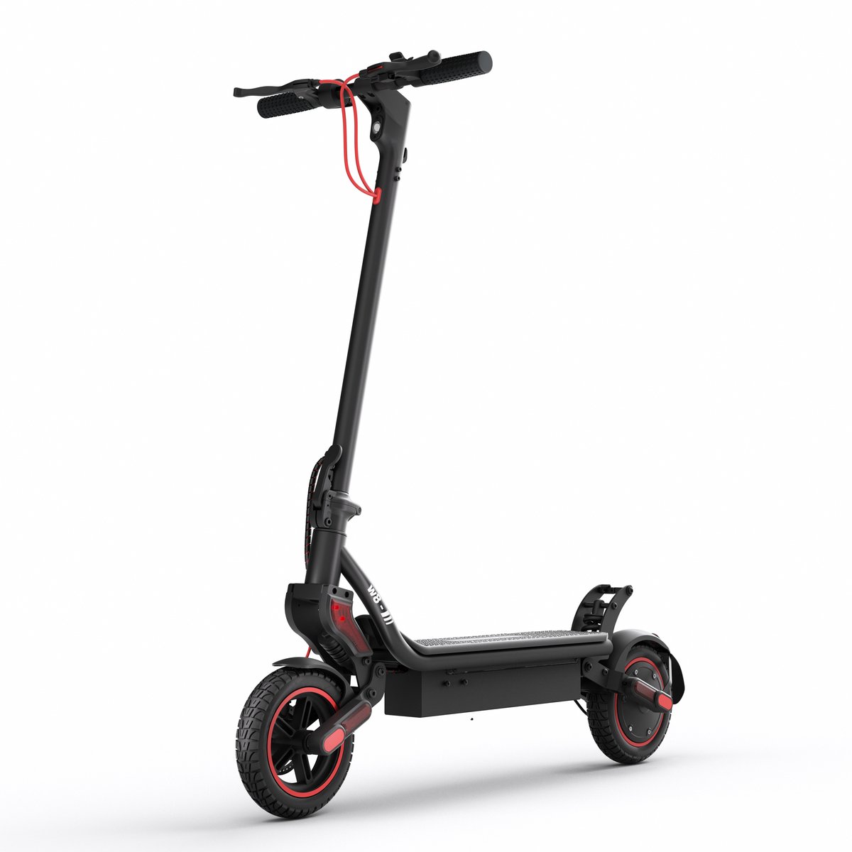 iScooter W8 Elektrische scooter - 9.3inch - 35km actieradius - 500W motor - zwart