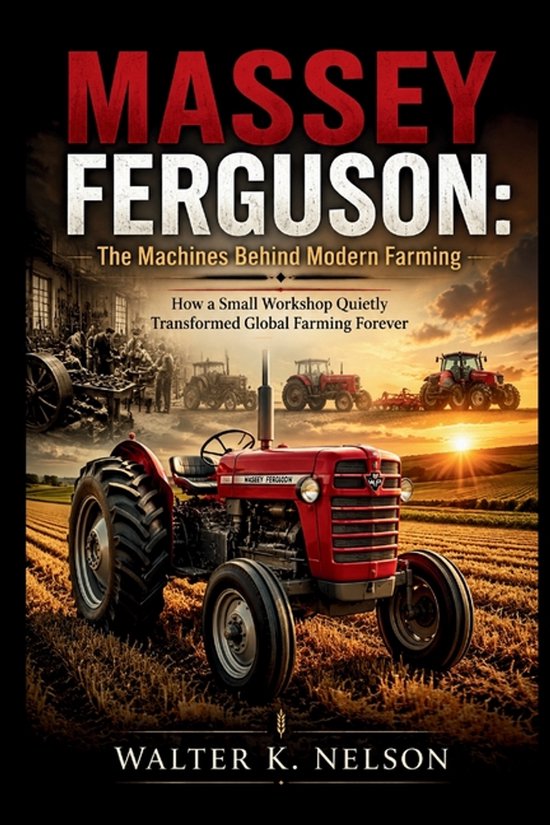 Books on Machine- MASSEY FERGUSON The Machines Behind Modern ... - cover