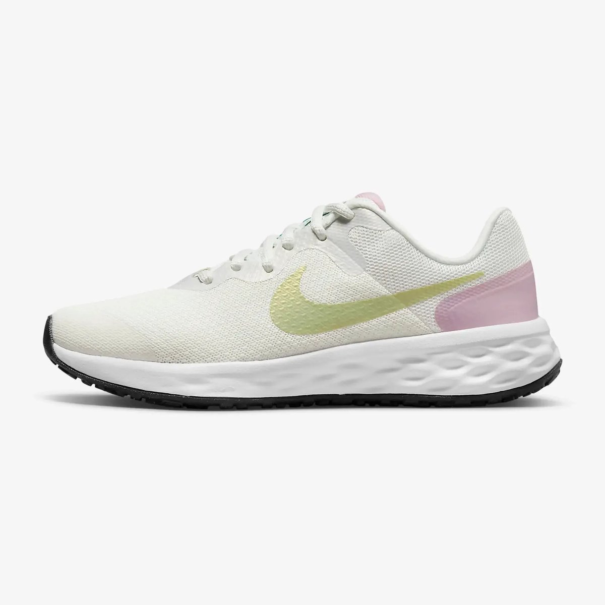 Nike Revolution 6 NN SE GS Hardloopschoenen 36 Summit /Honeydew Lichtgroen Kids Running