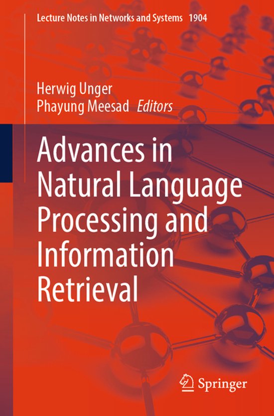Lecture Notes in Networks and Systems1904- Advances in Natur ... - cover