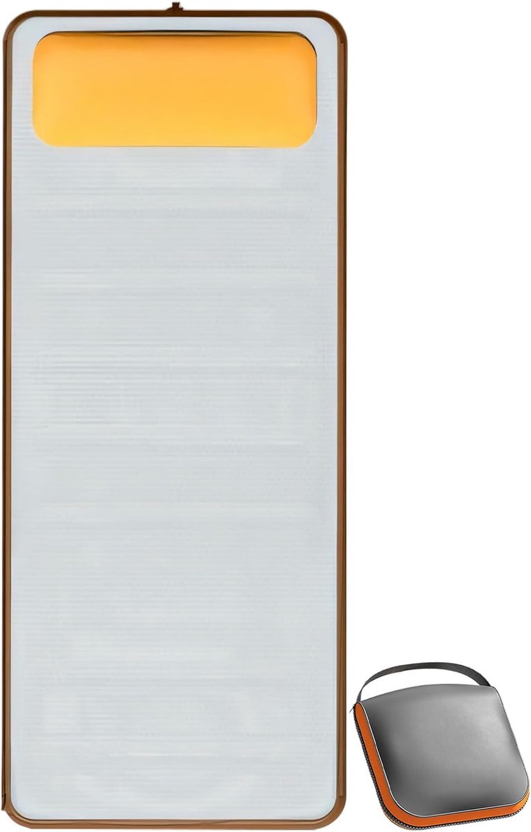 Zelfopblazende Slaapmat - Kampeer Matras - Comfortabel Kamperen - 15cm Dik Ingebouwde Pomp - 200x60cm - Enkel Kenmerk