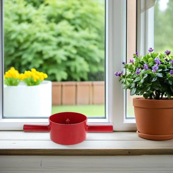 Bamboesplitter Set - Handgereedschap - Bamboe Bewerken - 6 Snijgereedschappen - 33 cm Lengte - Rood — afbeelding 4