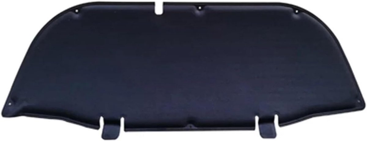 Isolatiemat Motorkap - Geluiddempend Katoen - Motor Geluid Dempen - Hittebestendig Materiaal - 1 kg - Zwart
